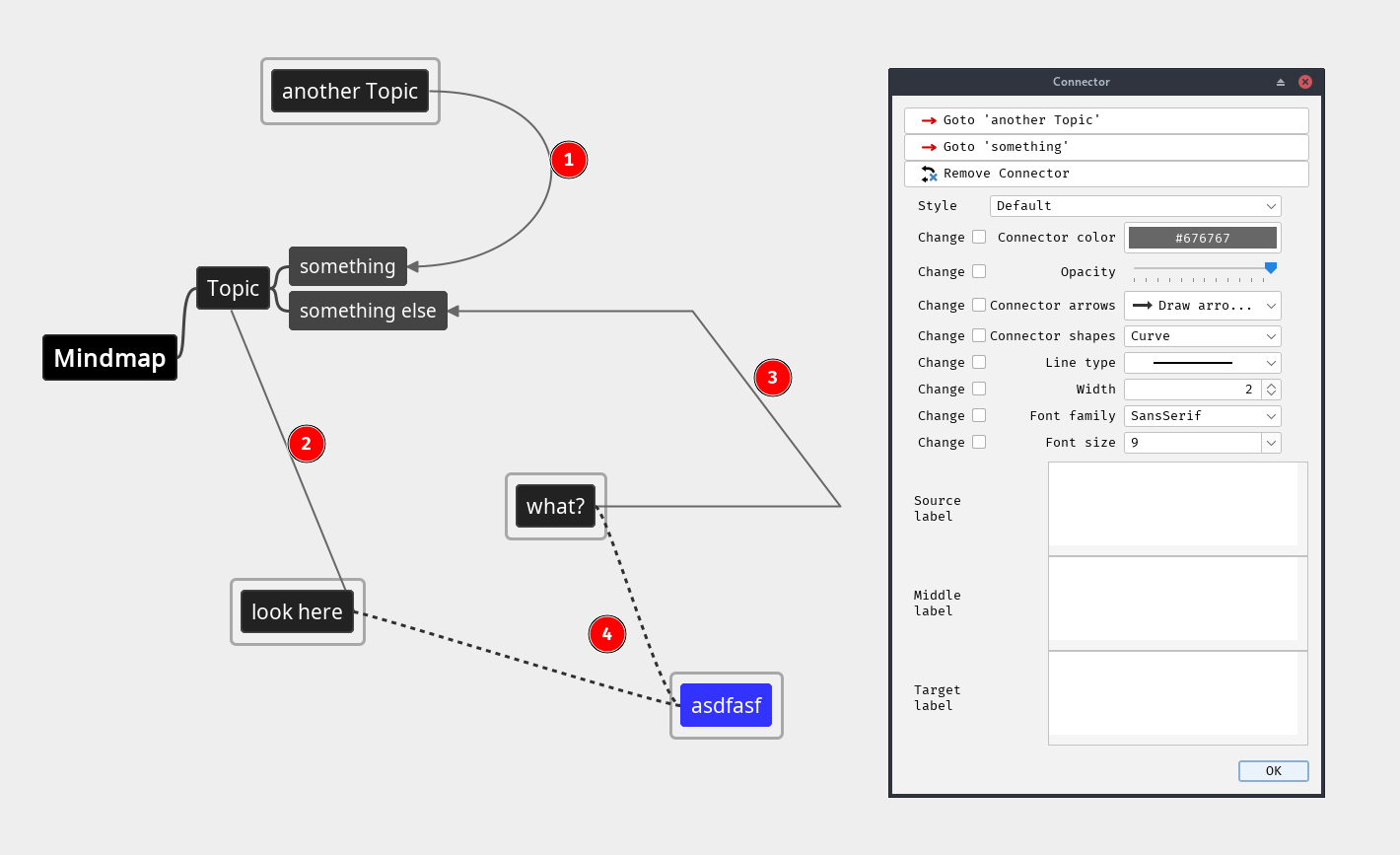 freeplane node remove format